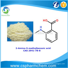 Acide 2-amino-5-méthylbenzoïque, CAS 2941-78-8, Intermédiaires pharmaceutiques